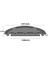 Ecovacs T8/T8AIVI/DX93/DDX96 257X168X110MM Paspas Plaka Braketi Için (Yurt Dışından) 2