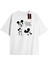 Tarzsokak Unique Kadın Beyaz Sırt Baskılı Mickey Mouse T-Shirtkod 3 1