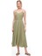 Haki Holas Regular Fit Midi Boy Elbise 1