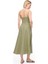 Haki Holas Regular Fit Midi Boy Elbise 5