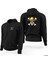 One Piece Siyah Fermuarlı Limited Edition Kapşonlu Sweatshirt 1