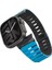 Watch Ultra 49MM Gemini Serisi Tpu Magnetik Silikon Kordon Mavi-Siyah 1
