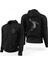 Lebron James Slum Dunk Siyah Fermuarlı Limited Edition Kapşonlu Sweatshirt 1