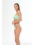 Aquaviva Kadın Mint Luıza Straplez Sürgülü Brezılıan Fırfırlı Bikini Takımı 3
