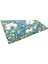 Mutfak Tezgah Arası, Havuz, Banyo, Sauna, Spa, Iç ve Dış Dekorasyonda Tüm Yüzeyler Için, Krem, P. Yeşil-Beyaz-Sarı Çiçek Desenli, 31,5X31,5CM. Fileli Cam Mozaik. (5 File Karo = 0,5 M2 Fiyatıdır ) 2