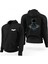 Batman Head Siyah Fermuarlı Limited Edition Kapşonlu Sweatshirt 1