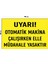 Metal Uyarı Otomatik Makina Çalışırken Elle Müdahale Yasaktır 20CM x 30CM A4 Büyüklüğünde Uyarı 1
