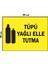 Metal Tüpü Yağlı Elle Tutma 20CM x 30CM A4 Büyüklüğünde Uyarı Levhası Yönlendirme Tabelası 1