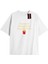 Tarzsokak Exercıse I Thought You Say Extra Frıes Unisex Oversize Yazılı Tshirt Beyaz 1