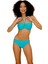 Straplez Boyundan Bağlı Içi Dolgusuz Kaplı Bikini Takımı 1