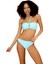 Straplez Boyundan Bağlı Içi Dolgusuz Kaplı Bikini Takımı 1
