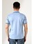 Fermuar Detaylı Desenli Pamuklu Polo Yaka T-Shirt 3