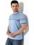 Fermuar Detaylı Desenli Pamuklu Polo Yaka T-Shirt 4
