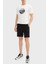 Logolu Streç Pamuklu Regular Fit Normal Bel Short Erkek Short 50537199 001 2