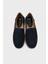 Deri ve Süet Karışımlı Hasır Detaylı Espadril Erkek Espadril 50541781 401 4