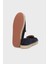 Deri ve Süet Karışımlı Hasır Detaylı Espadril Erkek Espadril 50541781 401 5