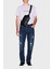 Yırtıklı Streç Pamuklu Skinny Fit Normal Bel Dar Paça Jeans Erkek Kot Pantolon XM000070 AF15188 MB010 1