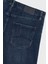 Yırtıklı Streç Pamuklu Skinny Fit Normal Bel Dar Paça Jeans Erkek Kot Pantolon XM000070 AF15188 MB010 5