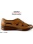 Aida Taba Deri Kesik Detaylı Lastikli Slip-On Günlük Ayakkabı 2