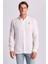 Ruck & Maul Çizgili % 100 Keten Relaxed Fit Logo Detaylı Gömlek Erkek Gömlek RMM027000018 24971 1