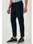 Pamuklu Regular Fit Yüksek Bel Düz Paça Çimalı Jogger Pantolon Erkek Pantolon 5908058 4