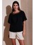 Güpürlü Regular Fit Kare Yaka Bluz Bayan Bluz 5869003 1