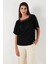 Güpürlü Regular Fit Kare Yaka Bluz Bayan Bluz 5869003 5