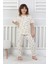 Kız Çocuk Yazlık Pijama Takımı Meyve Desenli %100 Pamuk Süprem Penye 3-13 Yaş 1