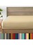 Mikrofiber Ekonomik Penye Lastikli Çarşaf Fitted Full Kenar Tek Kişilik Çarşaf Bej 160 x 200 1