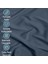 Mikrofiber Ekonomik Penye Lastikli Çarşaf Fitted Full Kenar Tek Kişilik Çarşaf Indigo 180 x 200 2