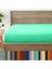 Mikrofiber Ekonomik Penye Lastikli Çarşaf Fitted Full Kenar Tek Kişilik Çarşaf Mint 160 x 200 1