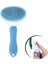 Sava Home® Kedi Köpek Tüy Toplayıcı Kendini Temizleyebilen Ergonomik Saplı Evcil Hayvan Tarağı Mavi 1