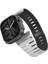 Watch Ultra 49MM Gemini Serisi Tpu Magnetik Silikon Kordon Beyaz-Siyah 1