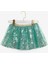 Mint Üzeri Pullu Kız Çocuk Etek - Gracie 4