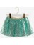 Mint Üzeri Pullu Kız Çocuk Etek - Gracie 5