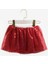 Kırmızı Üzeri Pullu Kız Çocuk Etek - Gracie 5