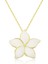 Gümüş Gold Yasemin Çiçeği Kadın Kolye 1