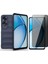 Oppo A60 Kılıf Esnek TPU Oyuklu Arka Yüzey Tasarımlı Zore Etnik Silikon Kapak + Hayalet Ekran Koruyucu 1