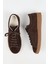 Chazz Erkek Deri Bağcıklı Kahve Sneakers 1