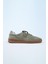Palminteri Erkek Deri Bağcıklı Yeşil Sneakers 2
