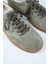 Palminteri Erkek Deri Bağcıklı Yeşil Sneakers 4