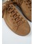 Chazz Erkek Deri Bağcıklı Kum Sneakers 4