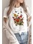 Tarzsokak Flowers Baskılı Oversize 1