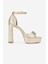 Kadın Vegan Dore Topuklu Ayakkabı 891 301 Bn Ayk Y25 Dore 1