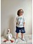 Yigit Butik Baskılı Şortlu Erkek Çocuk Alt Üst Takım 3