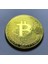 Bitcoin Hatıra Altın Kaplama Madeni Para Çil 1