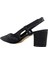 Ingeborg | Abiye Kalın Topuklu Sivri Burun Ayakkabı - Ingeborg - Siyah - 36 5