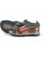 Hakiki Deri Gri Cırtlı Erkek Çocuk Outdoor Sandalet 3