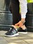 Black Bisal 1212 Hakiki Deri Erkek Sneaker Siyah 2