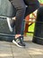 Black Bisal 1212 Hakiki Deri Erkek Sneaker Siyah 3